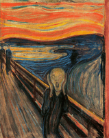 Edvard Munch, The Scream of Nature, 1893