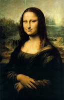Leonardo da Vinci, Mona Lisa, c. 1503â€“1506, perhaps continuing until