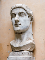Unknown, Head of the Colossus of Constantine, 313â€“324