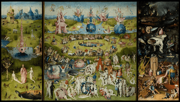  Hieronymus Bosch, The Garden of Earthly Delights, c. 1500