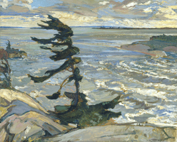 F. H. Varley, Stormy Weather, Georgian Bay, 1921