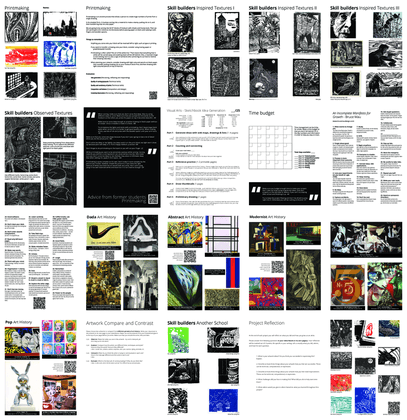 Printmaking unit booklet [pdf]