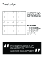Time budget for printmaking [pdf]
