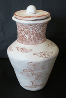 Finn Sullivan-Ash, Engraved clay vessel, Fall 2015