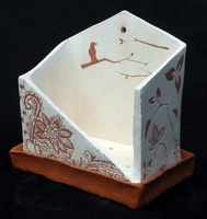 Ji Yoon Park, Engraved clay vessel, Spring 2014