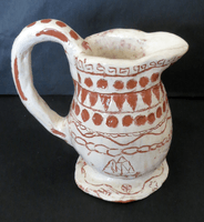Nicholas Clarke, Engraved clay vessel, Fall 2015