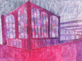 Lily Mahody, Perspective Painting, Fall 2012