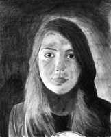Jennie Bradley, Self-portrait, Fall 2015