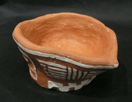Mason McKenzie, clay vessel, Spring 2018