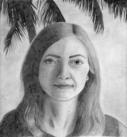 Bella Hiscock, self-portrait, Fall 2017