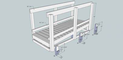 Ramp section 12-20 inches tall