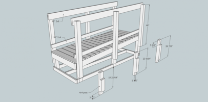 Ramp section 20-28 inches tall