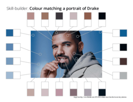 Skill-builder: Colour matching Drake