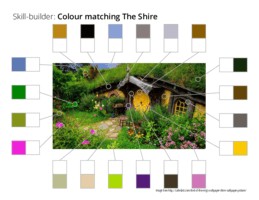 Skill-builder: Colour matching The Shire