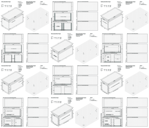 Box project drawing exercises
