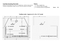 Toolbox drawing: Box ends