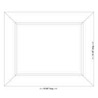 Picture frame - full size measurements