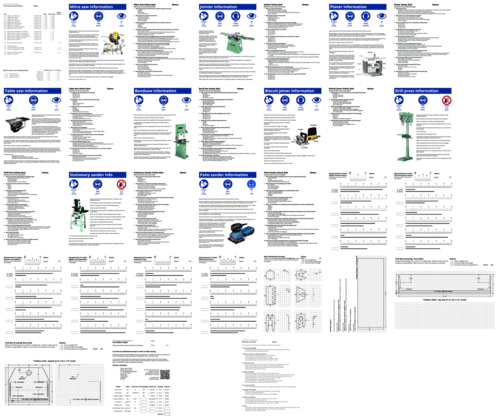 Adapted toolbox unit booklet