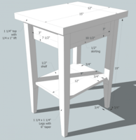 Basic 12x15 table